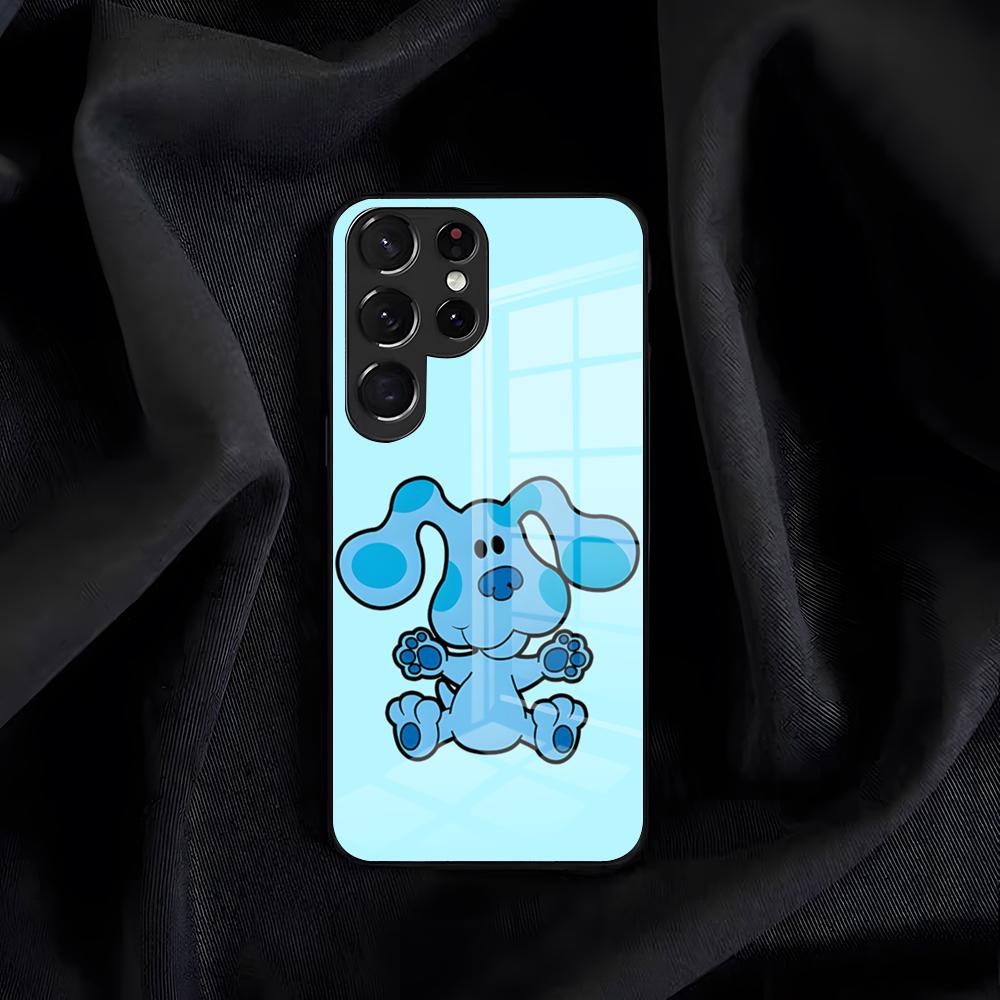 

Blue s Clues Phone Case For Samsung S26 S25 Edge S24 S23 S22 S21 S20 Ultra Plus FE Glass Cover Galaxy S25