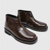 Men's Autumn and Winter Leather Shoes Designer Luxury Style Office or Work Outdoor Street 38-46 Quality Short Boots