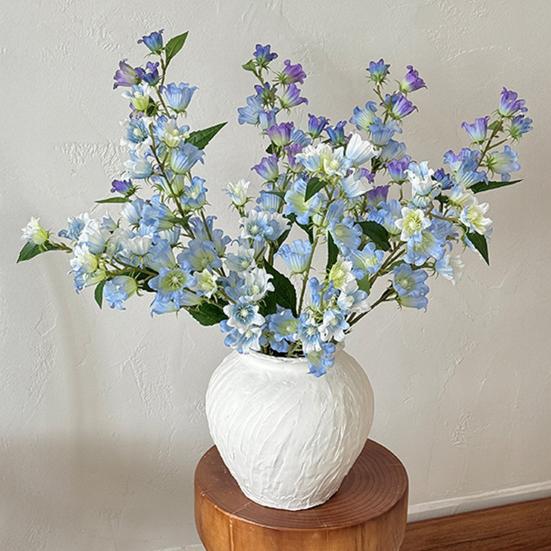 Artificial Lily of The Valley Flower Faux Bell Flower Wedding Bouquet for DIY Bridal Bouquet Floral Arrangement Home Garden Decor
