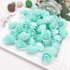 Flower Head Christmas Bear Party Supplies Artificial Flowers Foam Rose Flower Wedding Decoration