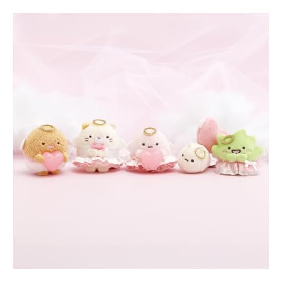 San-X Sumikko Gurashi "Angel" Tenori Plushie Tonkatsu