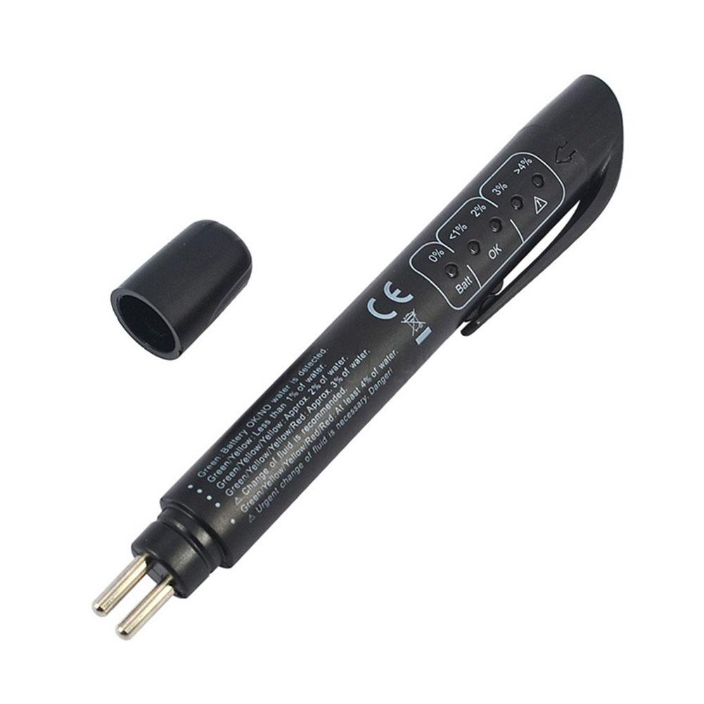 Automotive Brake Fluid Brake Oil Testing Pen Vehicle Brake Fluid Tester Oil Quality Test Display Testing Tools 1/2/3/4/5pcs