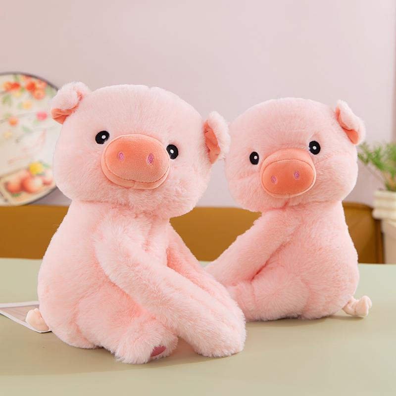 Couple Hug Bear Plush Toy Love Girlfriend Present Environmental Protection Children's Day Lover Great for Daily Use