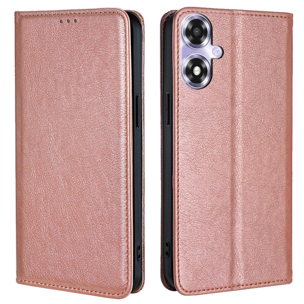 For Oppo A2m 5G/A2x 5G Case Wallet Card Slots Anti-scratch PU Leather Magnetic Cell Phone Cover
