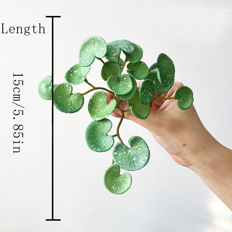 

Искусственное растение Мини-букет Медная монета Трава Мягкий клей Искусственные зеленые растения Настенные украшения для домашнего офиса Садовое украшение As show