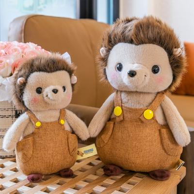 Niedliche kleine Igelpuppe 8 Zoll Greifautomat Plüschtier Paar Stoffpuppe Kinder Geburtstagsgeschenk Kissenpuppe