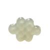 Hetian Jade Bracelet with Chinese Knot and Cloud Crystal Accessories