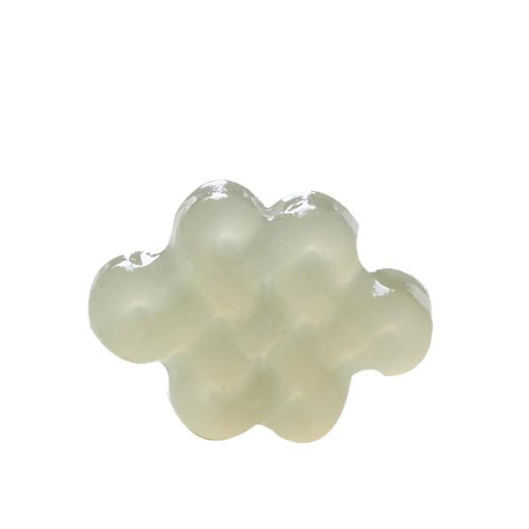 Hetian Jade Bracelet with Chinese Knot and Cloud Crystal Accessories