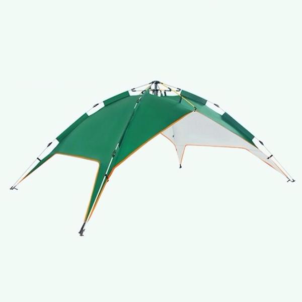 Cort de camping în aer liber, cu viteză automată, cort cu spațiu mare, rezistent la ploaie, pentru 2-3 persoane