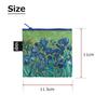 LOQI Eco Bag - Van Gogh Iris - Recycled, Foldable, Stylish