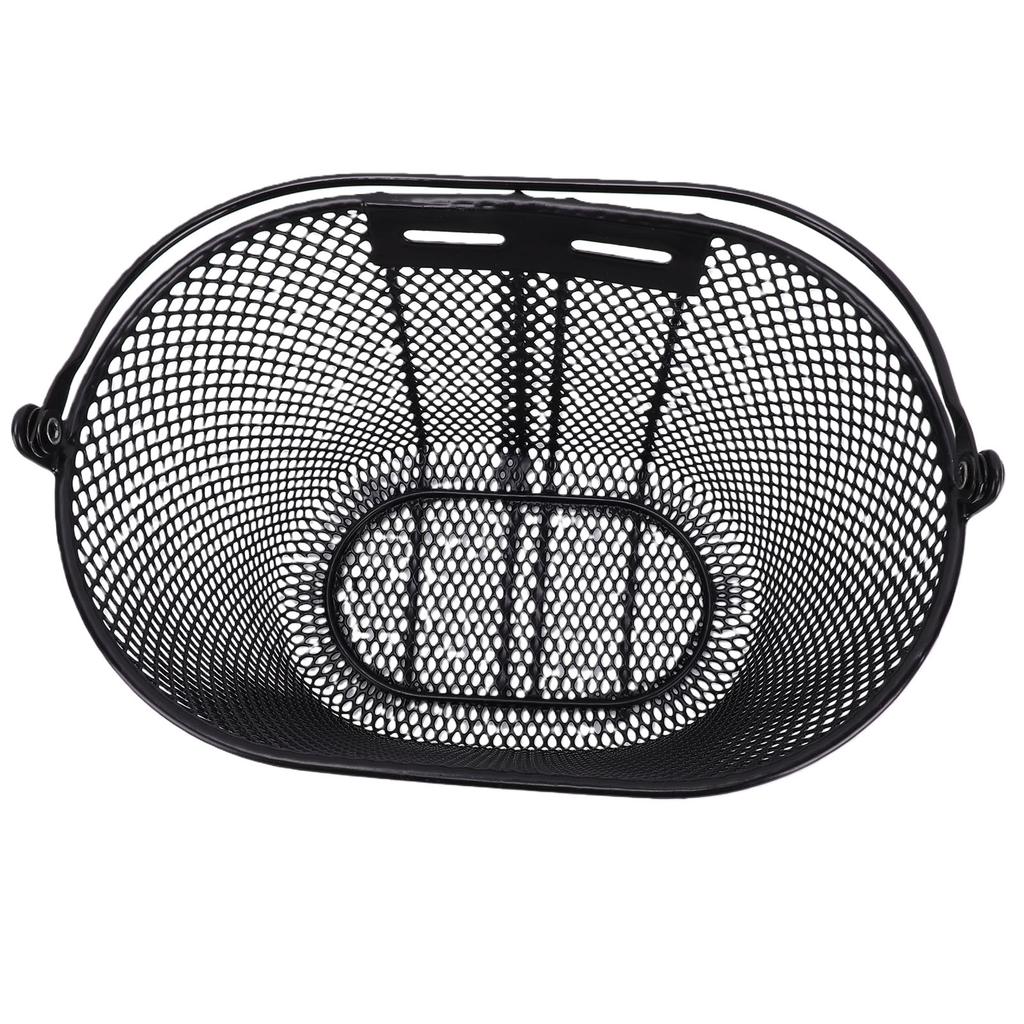 Kids Bike Basket with Handle for Boys Girls Front Cycling Basket for Most Tricycles Scooters
