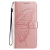For Samsung Galaxy A35 5G Case Butterfly Imprinted Wallet Stand PU Leather Flip Phone Cover with Strap