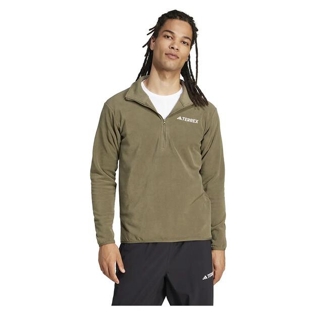 adidas Флисовая кофта с полумолнией Multi Essentials