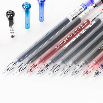 Bolígrafo Diamante, Pluma Estilográfica de Gran Capacidad, Tinta Negra de 0,38 mm para Uso de Oficina o Estudiante