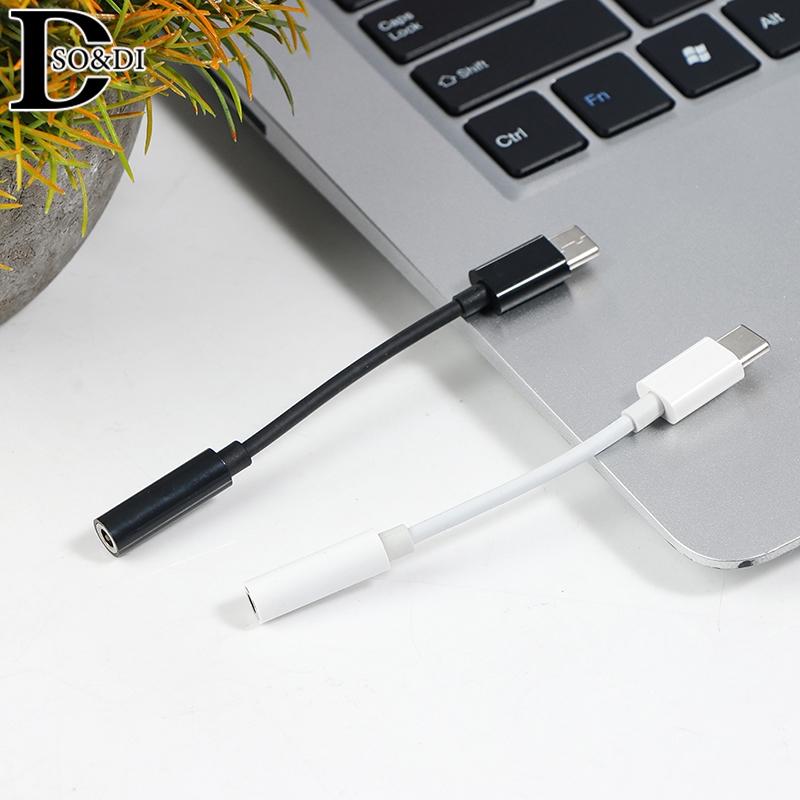Type C To 3.5mm Earphone Jack AUX USB C Cable Headphones Adapter 3.5 Jack Audio Converter Cable For Huawei P20 Xiaomi Redmi