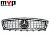 FOW5   Hot 2026 New For Benz Chrome GTR Style Upper Grille With Silver OE Style Badge Star Emblem Logo For Mercedes Benz CLS-Class W218