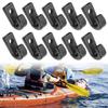 Multipurpose Nylon J Hooks For Boats Tents Quick Setup In Marine Camping Scenarios Water Sports Camping Equipment 10pcs