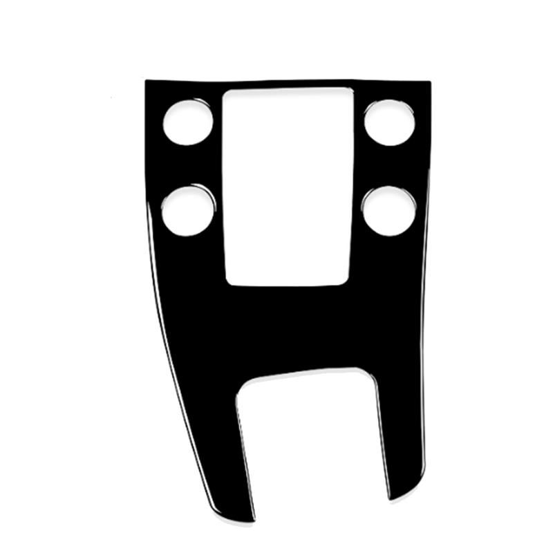 Car Control Console Panel Cover Trim Sticker Car Interior Accessories Forvolvo S60 2010-2018 2010-2017 LHD Bright Black