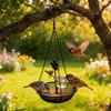 Hanging Bird Feeder Tray for Outdoor Garden Tree Mount