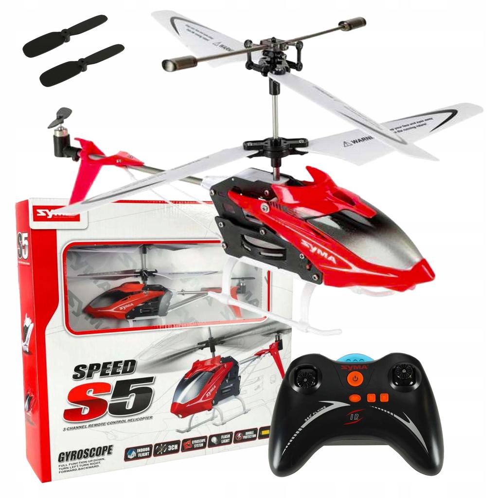 [PACZB] Remote-controlled helicopter red Z3440