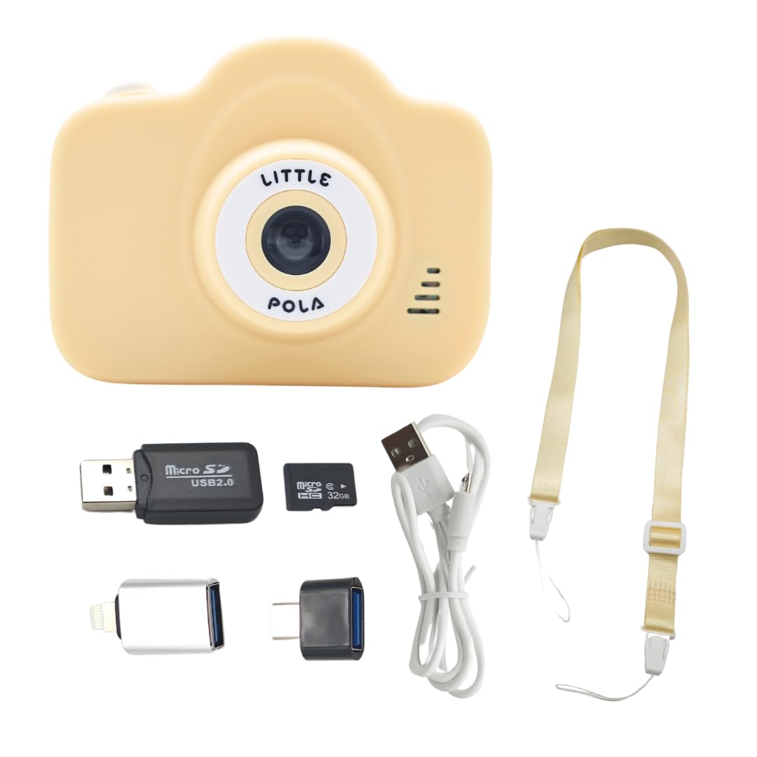 

Ritopora Kids Toy Digital Auto Zoom Поставляется с Поставляется с Включает в себя игру [Подлинный продукт] Камера, Камера, Детская камера, Детская