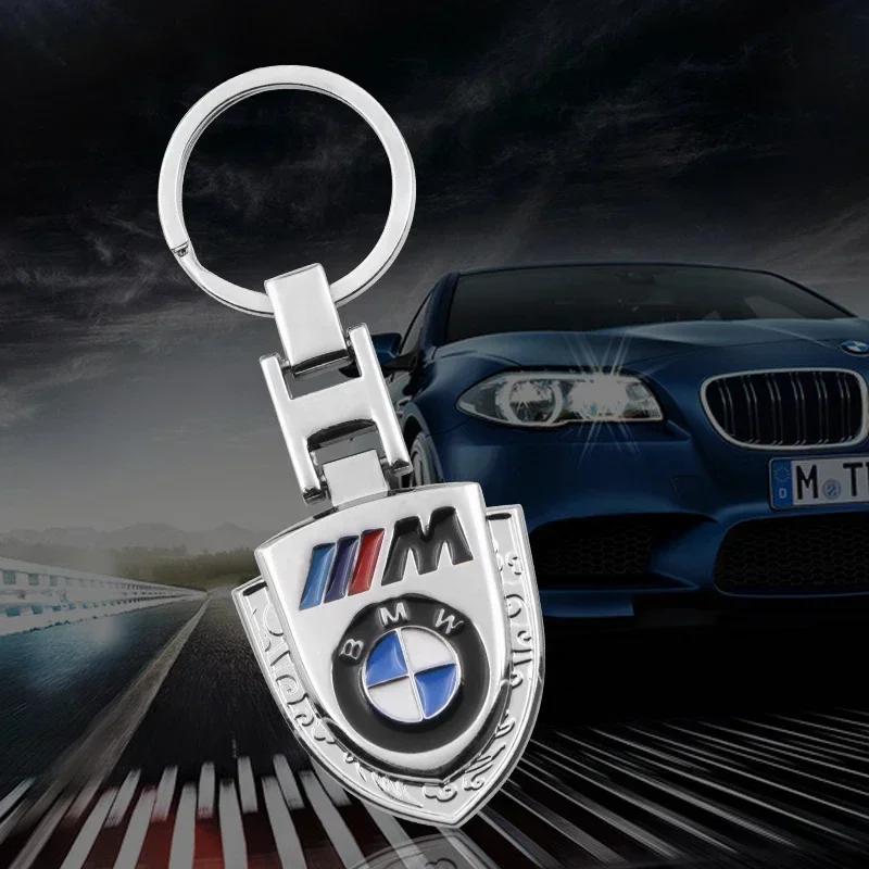 2025 E46 For BMW 1 pcs Car keychain Creative double-sided epoxy metal key ring For BMW M E39 E36 E60 E90 E3A4 E46 F30 F10 F20 X5