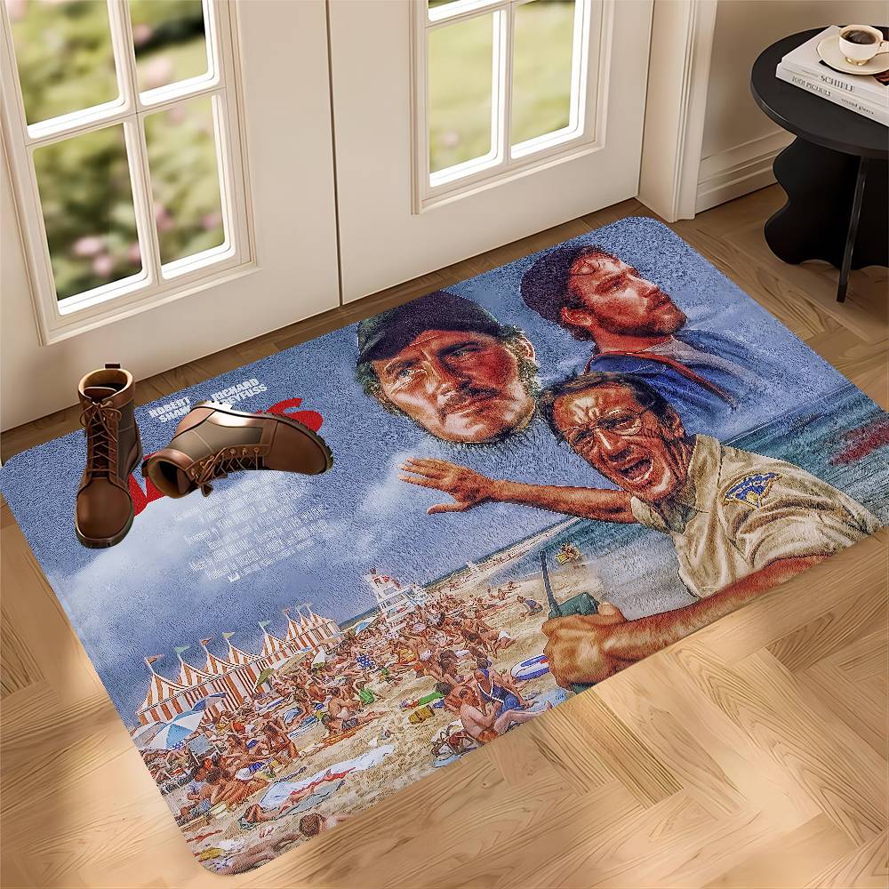 Tappetino da Cucina Film J-JAWS Più Economico Antiscivolo Moderno Soggiorno Balcone Stampato Decorazione Moderna per la Casa