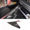 Real Carbon Fiber For Toyota Supra MK5 A90 2019-2025 Center Console Steering Wheel Interior Gear Decoration Mirror Trim Sticker