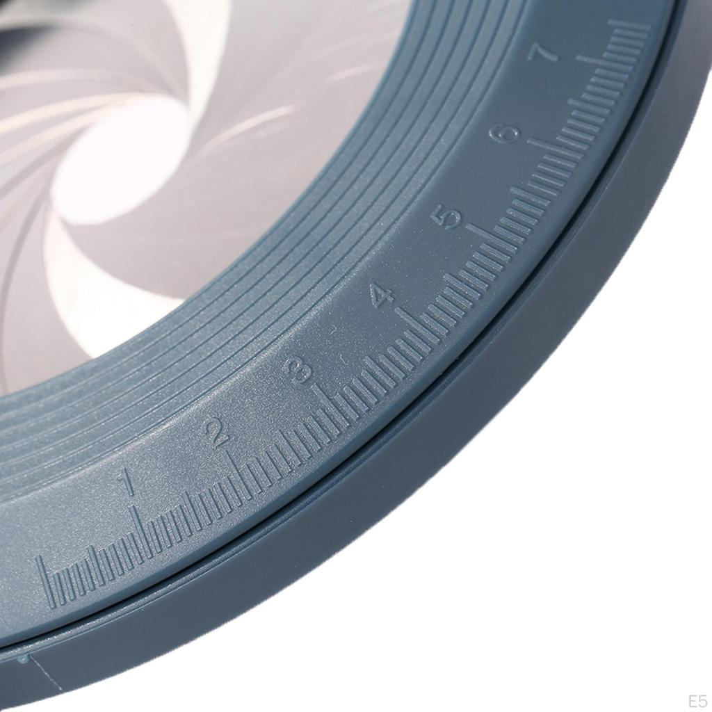 Adjustable Circle Template Ruler for Drawing And Measurement