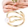Prl Finger Nail Knuckle  S Stylish and Simple Copper Fingertip Jewelry for Women Girls
