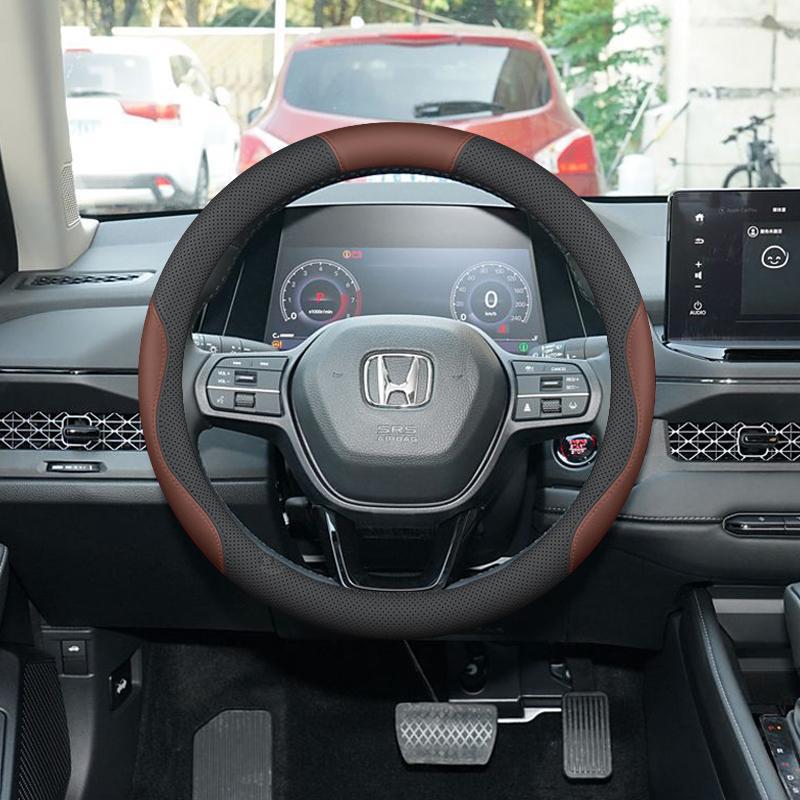 Compatible Steering Wheel Covers for Honda Accord, Breeze, CR-V, Odyssey, Fit, Crider, Vezel, and Zhizun.