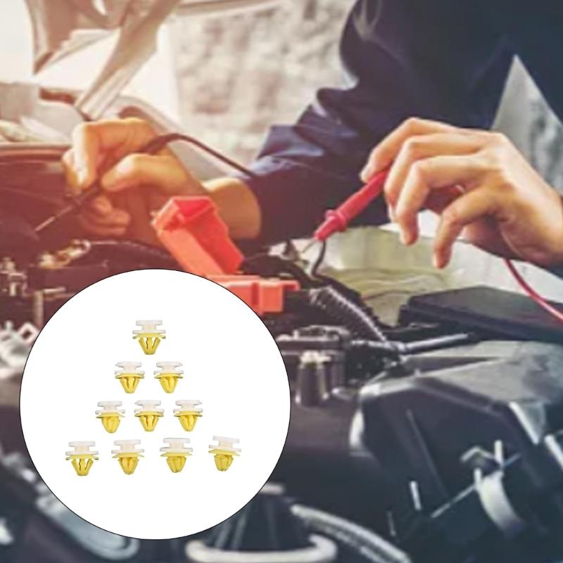 10 Stücke Türverkleidung Innenverkleidung Clips 7703077250 Universal für Opel-Vivaro Movano-Primastar Clio-I Clio-II Kangoo-Laguna