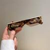 New Luxury Brand Designer Small Frame Rectangle Sunglasses Women For Men Vintage Sun Glasses Popular Punk Leopard Shades UV400