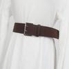 Korean Women's Belt Double-Breasted Dress Jeans Belt Simple Wide Waist Belt  Spicy Girls