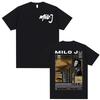 Y2k Short Sleeved Round Neck Tshirt Unisex Clothing New In Top & Tees Unisex T-Shirt Rapper Milo J Music Album 2026 Tour Merch