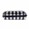 [Rootote] Rectangular Cosmetic Pouch, Laminated To-Q 1031 (01 Check Green)