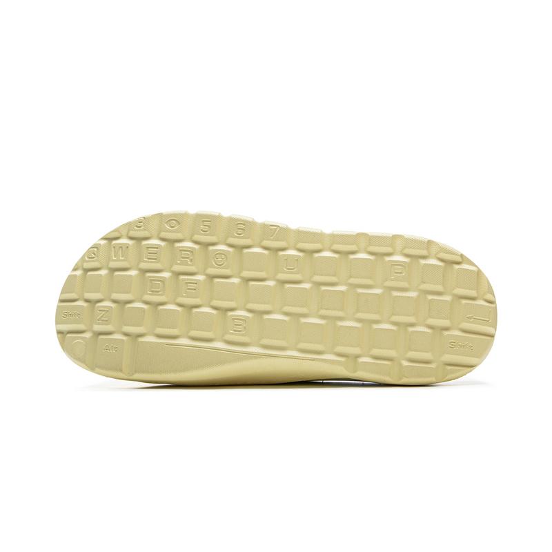 

Новые YINGXIONGLIANMENGYONGCHIPAIDUI x LiNing Мягкие шлепанцы с защитой от скольжения и истирания, унисекс, желто-фиолетовые AGAV003-5 43.5