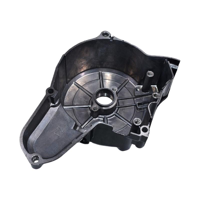 110cc Left Engine Housing Cover for Horizontal Engines, Metal Repair Part for Trail Bike and Pit Bike Service Use