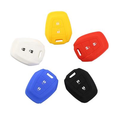 My Good Car Silica Gel Car Key Case Cover Holder for Isuzu DMAX MUX Truck 2 Button Remote Key Silicon Protector
