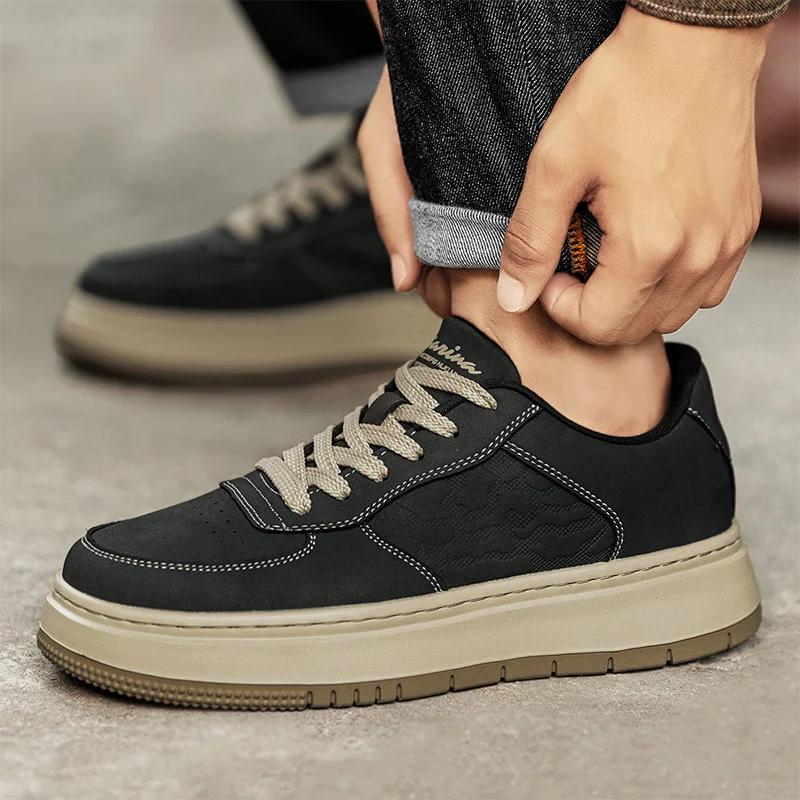 Fashion Men Skateboarding Shoes Sport Sneakers Male lace up Trainers Breathable Shoes Zapatillas Mujer Chaussures Homme men sneakers