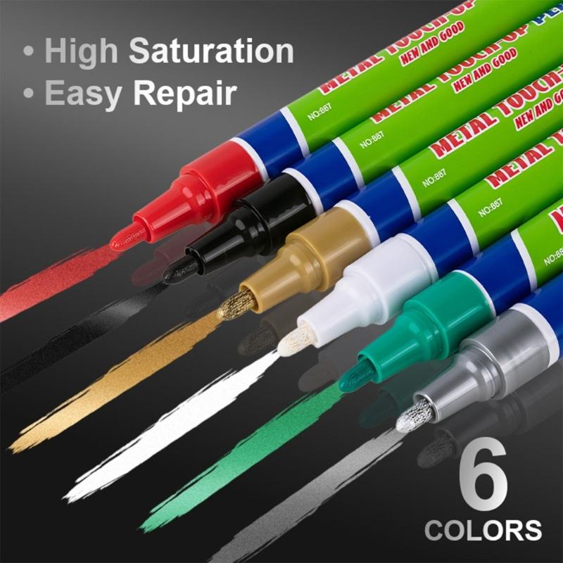 Fade Resistant Monument Paint Pen Sunproof Waterproof Stone Marker Pen For Writing Coloring On Tombstones Gravestone