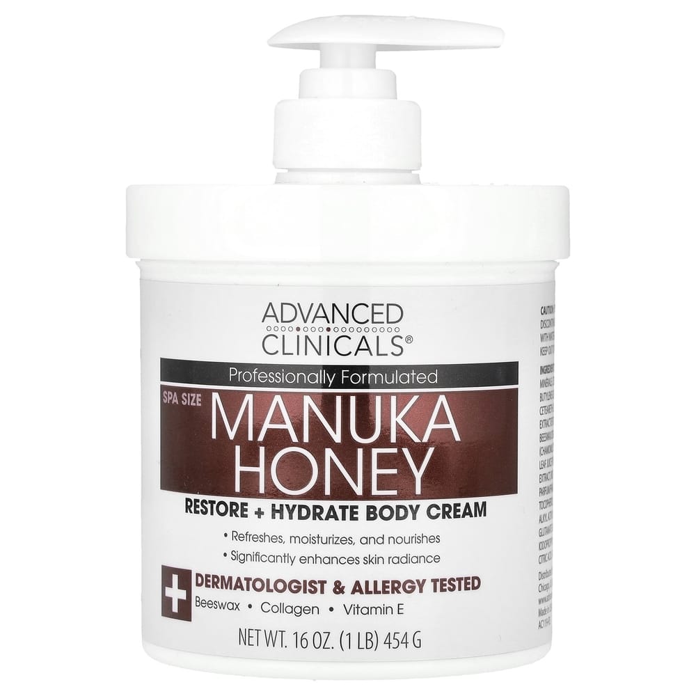 Advanced Clinicals Manuka Honey 1lb (16oz)