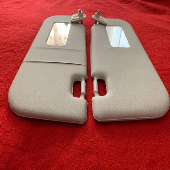 For Hyundai İ10 2007-2019 İnterior Sun Visor Left Right 2 Pcs Set With Makeup Mirror