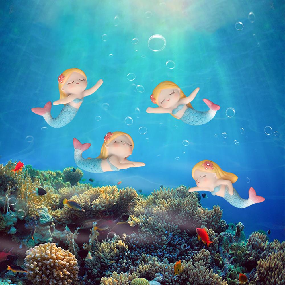 Schwimmende Harz-Dekoration Kreativer Cartoon-Anhänger Aquarium Fischbecken Landschaftsgestaltung Dekoration