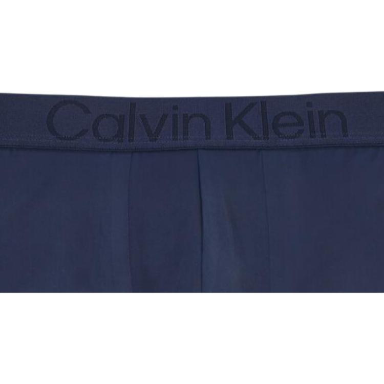 Calvin Klein Minimalist Solid Color Comfortable Underwear Men Underwear Navy-Blue NB3796-VN7