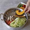KAI KITCHEN Stainless Steel Large Free Size Steamer for 18-28cm Dishwasher Safe KAI KITCHEN Made in Japan DH8070