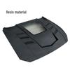 Ford Mustang 18-23 Transparent Carbon Fiber Hood Cover