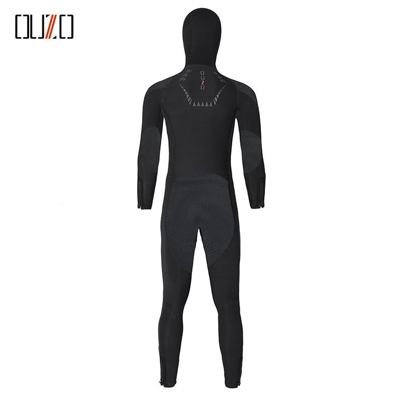 5mm Neoprene Wetsuit Men Full Body Thermal Dive Suit Freediving Surfing Cold Water Swimming Winter