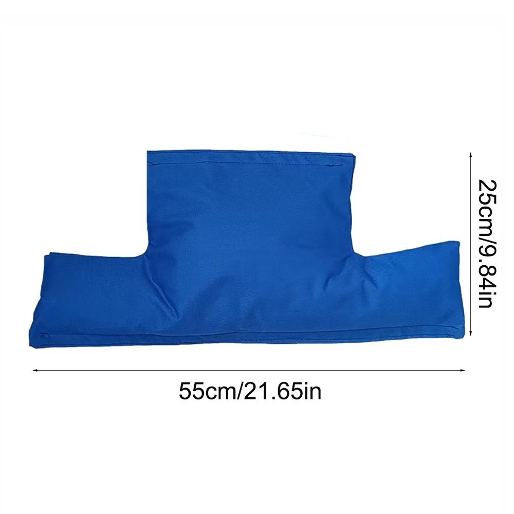 New Double Sided Waterproof Water Meter Insulation Cover Blue Detachable Antifreeze Cover 3 Way Pipe Freeze Protection Winter