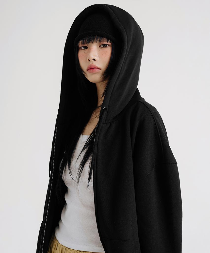 Lemain Second 2-Way Oversized Sweat Zip-Up_3 Colors